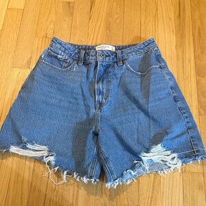 Abercrombie & Fitch Curve Love The Loose Short High Rise Sz 4/27